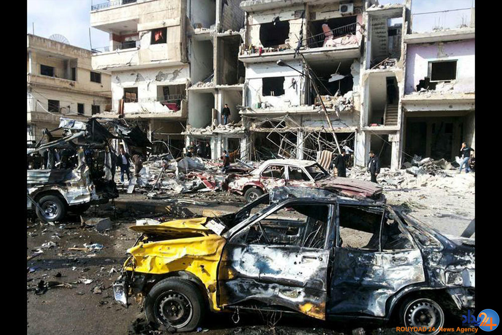 انفجارهای تروریستی در دمشق و حمص
