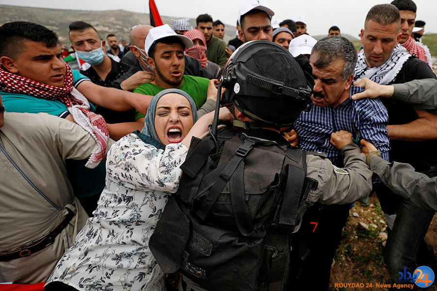 از دوی ماراتون در مرز اسرائیل تا اعتراض در کرانه باختری