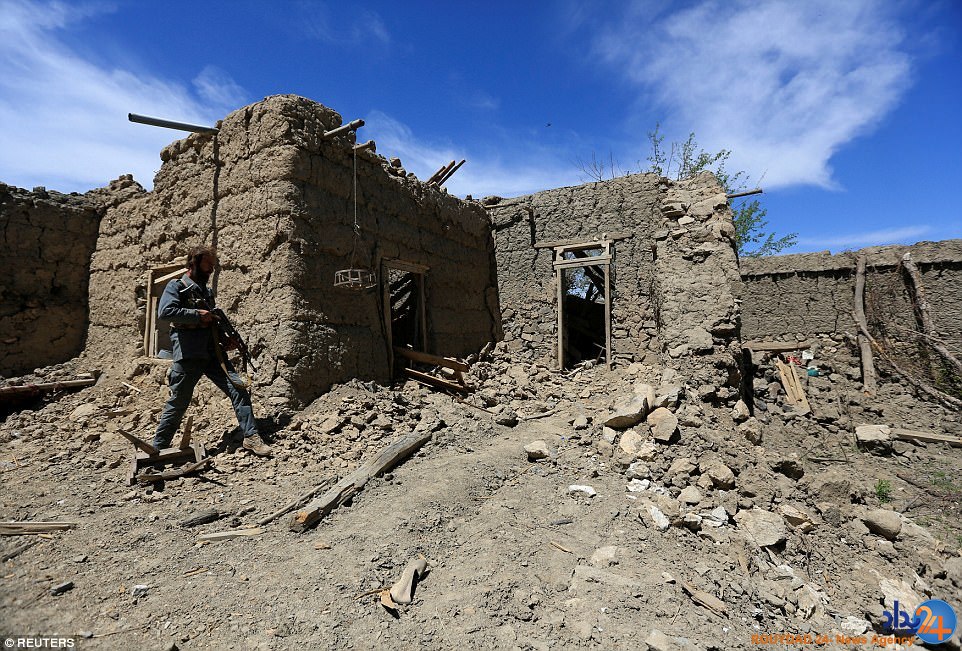 افغانستان پس از شلیک «مادر همه بمب‌ها» (تصاویر)