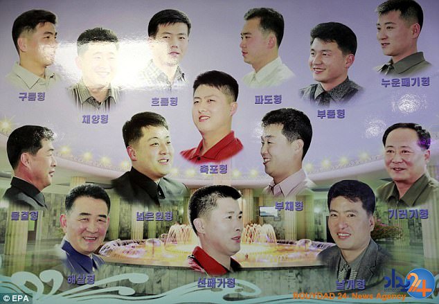 15 مدل موی مصوب برای مردان و زنان کره شمالی (تصاویر)
