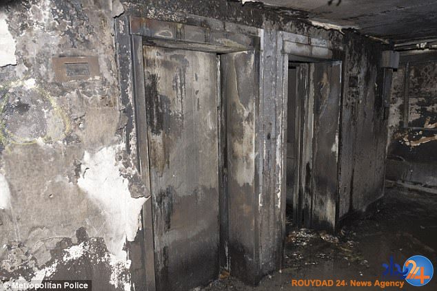 نخستین تصاویر از داخل ساختمان جهنمی در قلب لندن