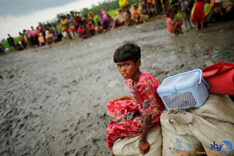 فرار پناهجویان روهینگیا از خشونت میانمار (تصاویر)