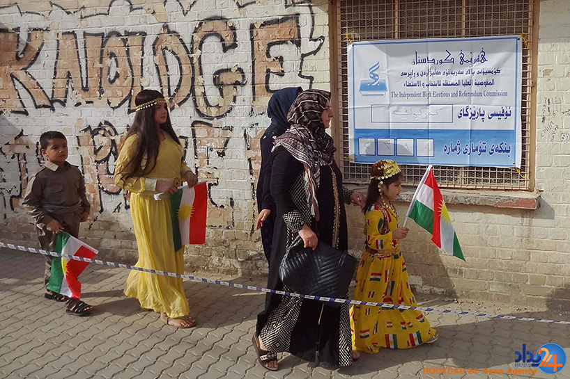 همه‌پرسی استقلال در کردستان عراق (تصاویر)