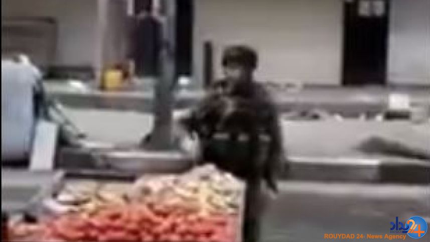 تعلیق فرمانده ارتش اسرائیل پس از دزدیدن میوه از یک دست‌فروش فلسطینی (فیلم و تصاویر)