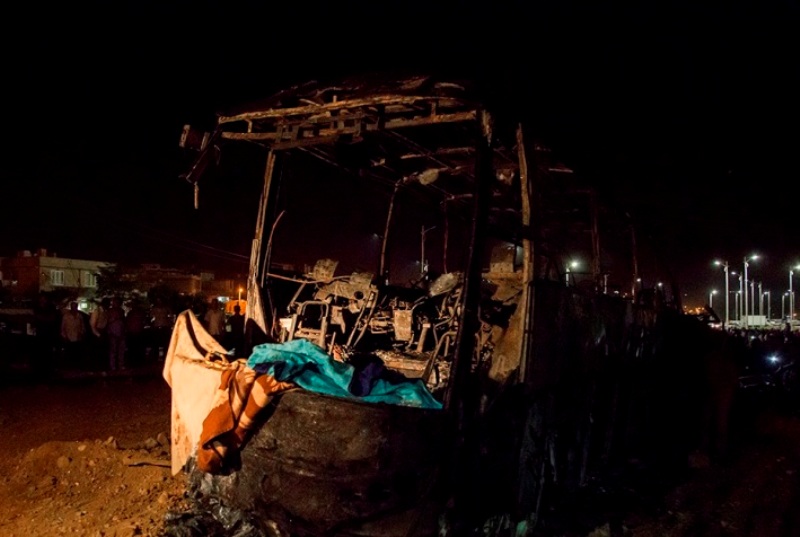 جزئیات حادثه برخورد تانکر حامل مواد خطرناک با اتوبوس از زبان رئیس پلیس راه