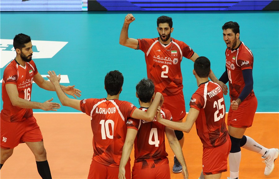 برنامه بازی های تیم ملی والیبال ایران در دور دوم رقابت های جهانی