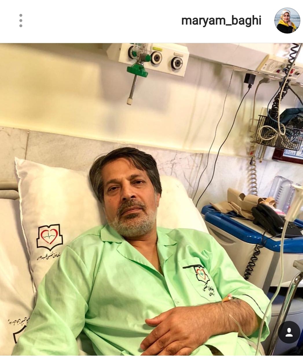 عمادالدین باقی در بیمارستان بستری شد