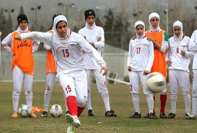 پیروزی دختران فوتبالیست ایران در اولین دیدار مقدماتی قهرمانی آسیا