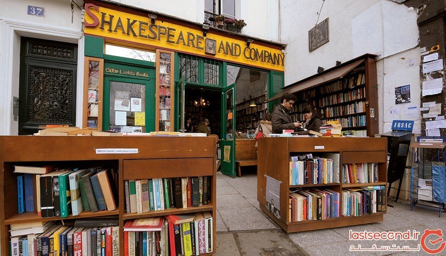 کتاب‌فروشی شگفت‌انگیز شکسپیر در پاریس +تصاویر