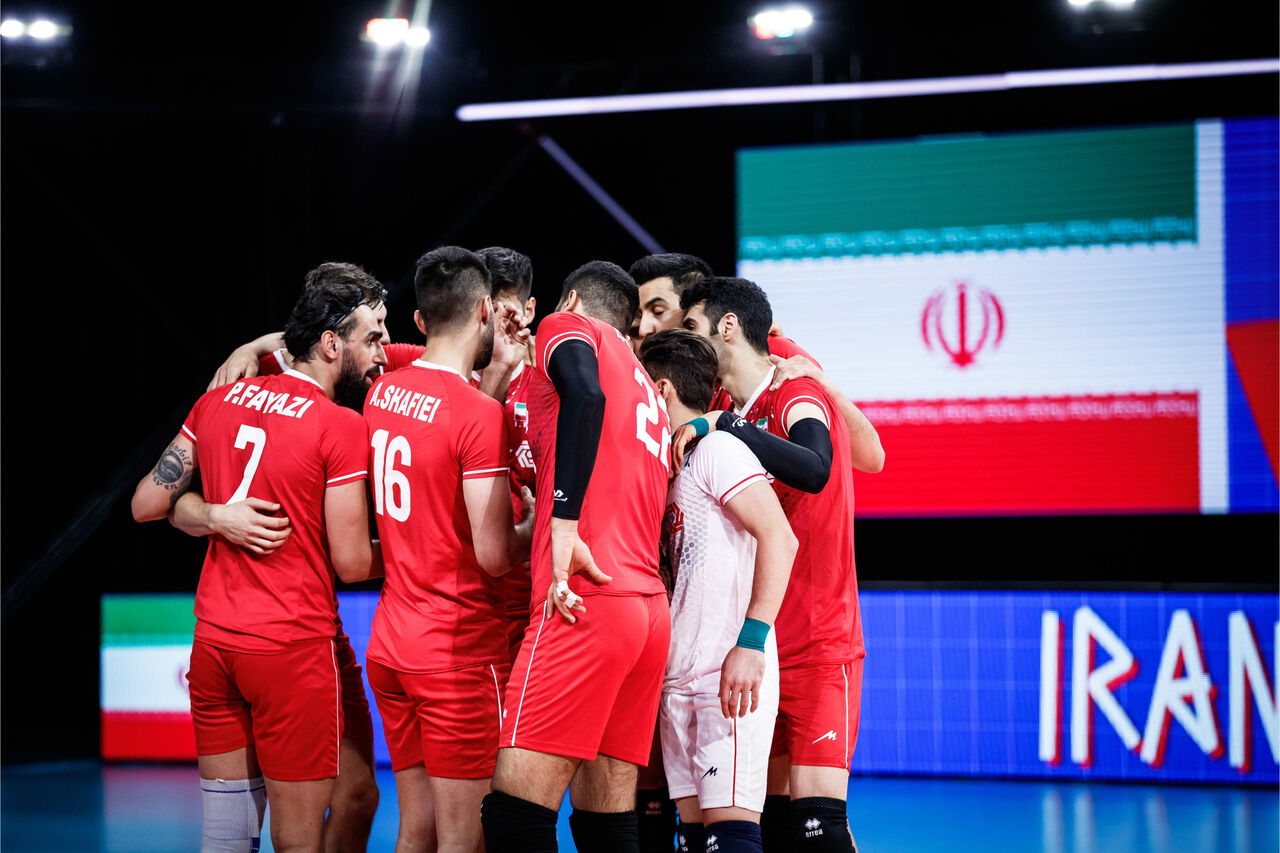 احتمالات صعود تیم ملی والیبال ایران