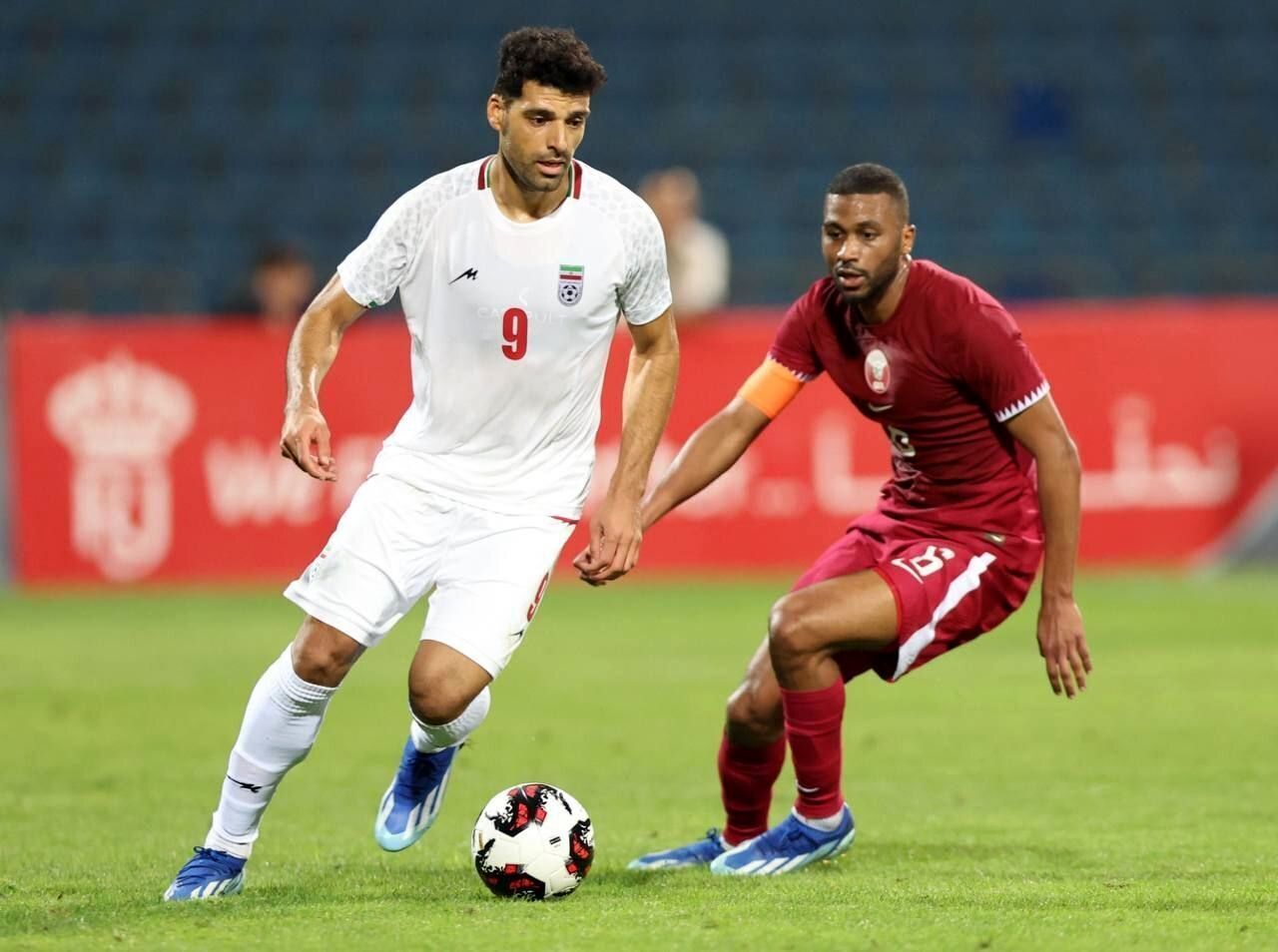 بازی تیم ملی ایران و قطر