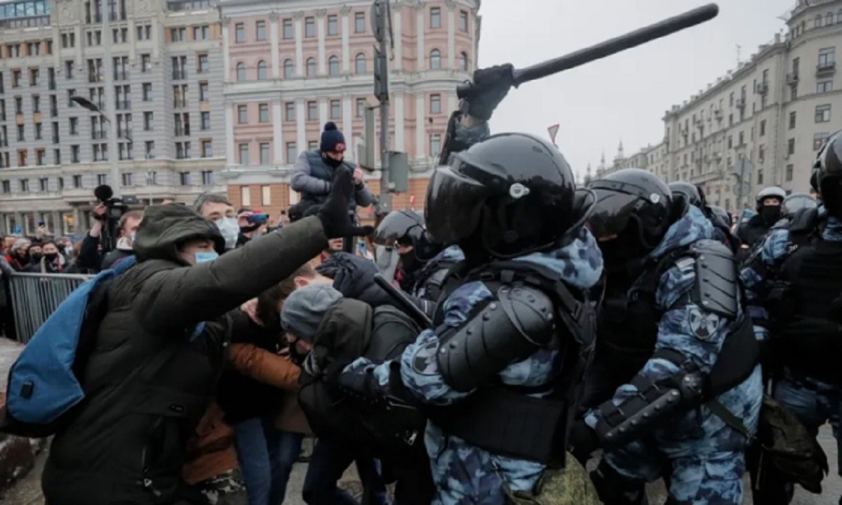 بازداشت ۷۳ نفر در روسیه در مراسم یادبود ناوالنی