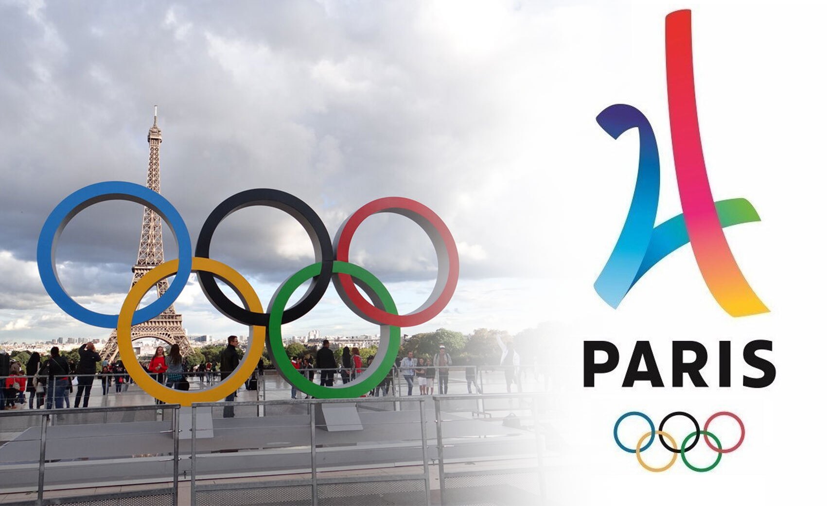نصب پوستر المپیک پاریس