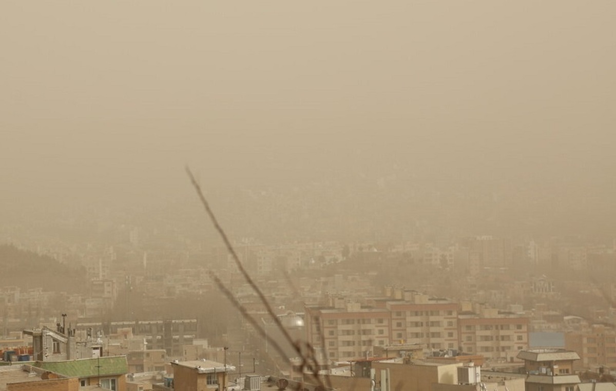 هشدار هواشناسی؛ خیزش گرد و خاک و وقوع توفان‌های لحظه‌ای در تهران