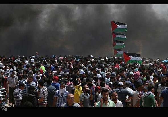 ادامه تنش در نوار غزه در پی انتقال سفارت آمریکا