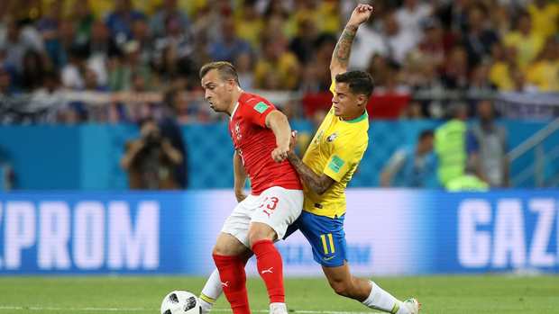 جام جهانی 2018 برزیل سوئیس