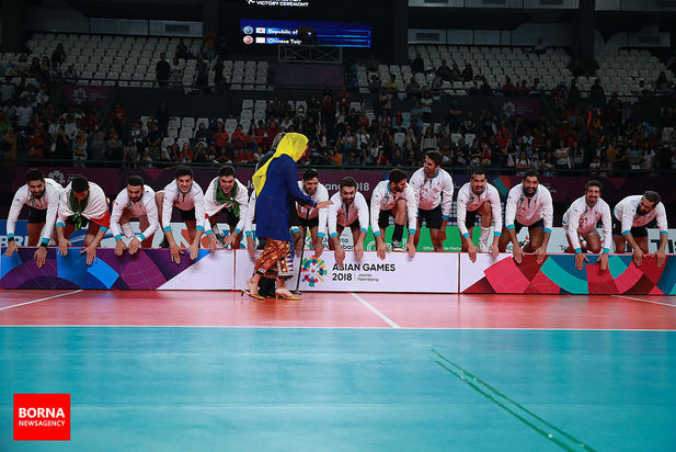 مدال طلای تیم ملی والیبال ایران