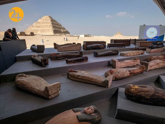 کشف تابوتهای مصر باستان