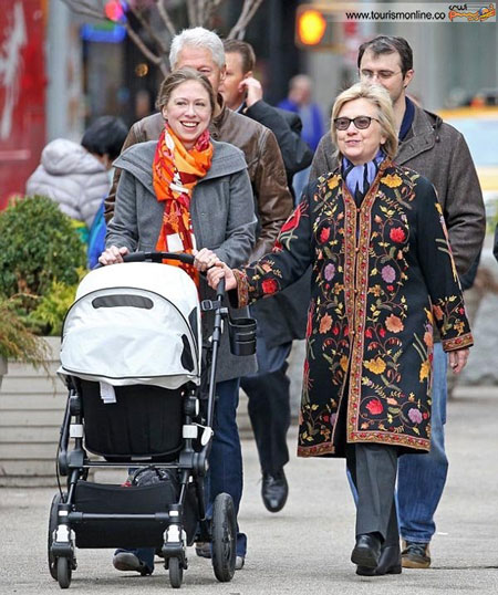 تیپ متفاوت هیلاری کلینتون و دخترش تیپ متفاوت هیلاری کلینتون و دخترش