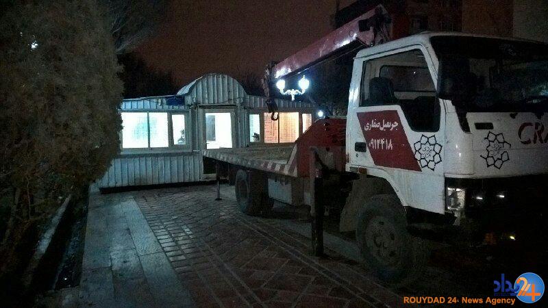 هتک حرمت شهدا توسط شهرداری تهران هتک حرمت شهدا توسط شهرداری تهران