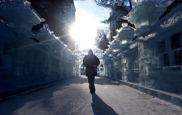 جشنوارهای در دمای منفی 30 درجه (تصاویر) جشنوارهای در دمای منفی 30 درجه (تصاویر)