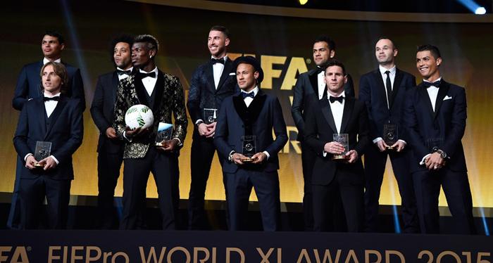 مراسم اعطای توپ طلای 2015 (تصاویر) مراسم اعطای توپ طلای 2015 (تصاویر)