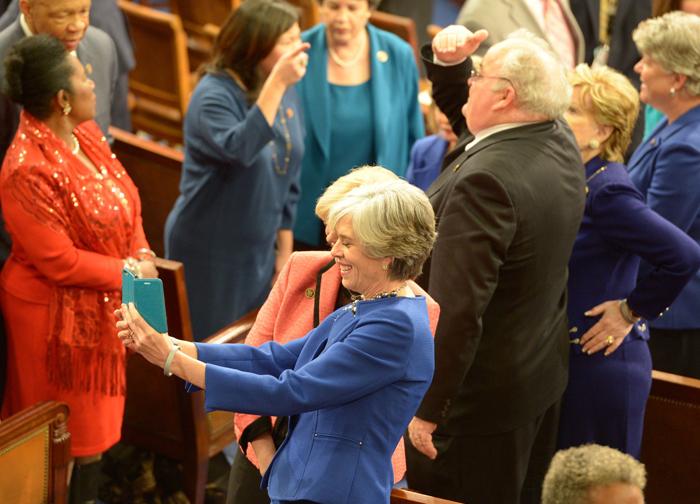 آخرین سخنرانی سالانه‌ اوباما در کنگره (تصاویر)