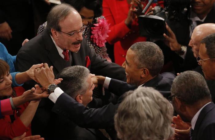 آخرین سخنرانی سالانه‌ اوباما در کنگره (تصاویر)