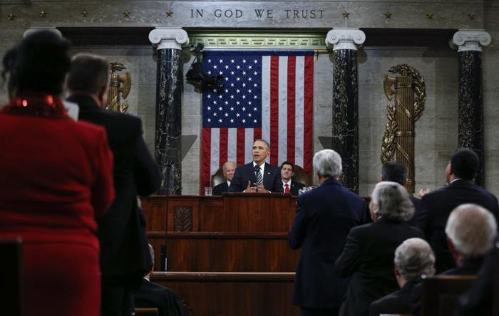 آخرین سخنرانی سالانه‌ اوباما در کنگره (تصاویر)