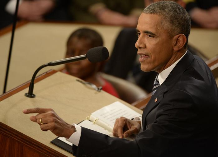 آخرین سخنرانی سالانه‌ اوباما در کنگره (تصاویر)