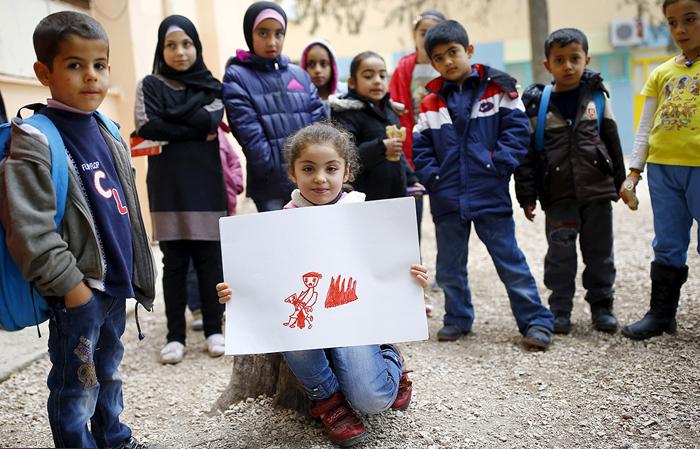 کودکان سوری و رویای خانه (تصاویر)