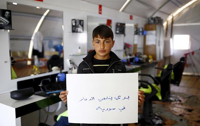 کودکان سوری و رویای خانه (تصاویر)