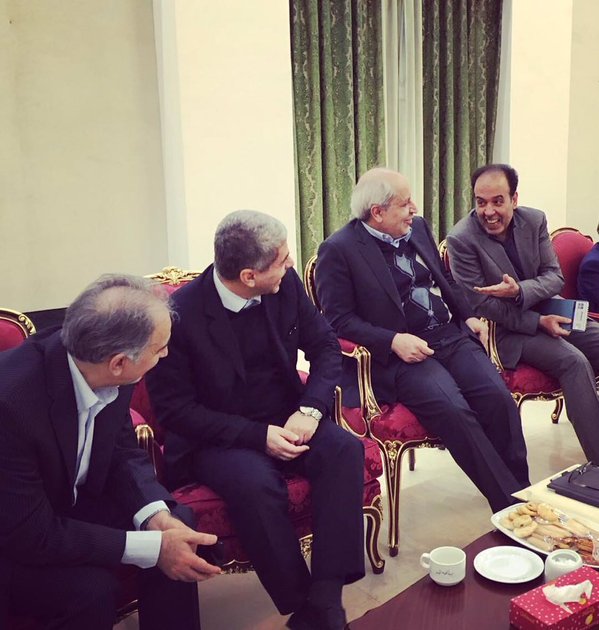 مسئولانی که در سالن اجلاس منتظر سخنرانی روحانی بودند+عکس