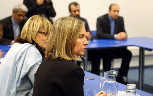 لحظه اعلام پایان تحریم‌ها (تصاویر)