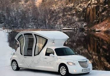 رویایی ترین ماشین عروس جهان (عکس)