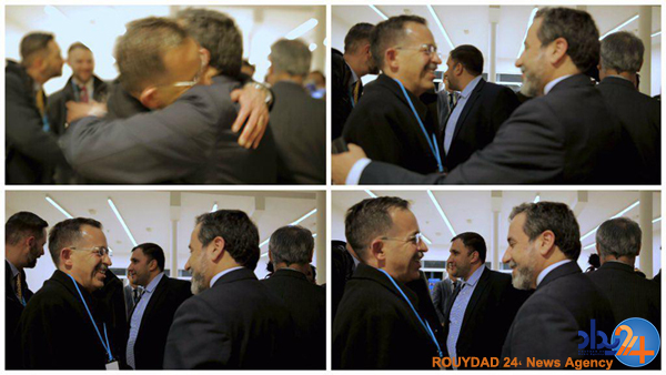 معاونان وزاری خارجه ایران و آمریکا در آغوش هم+ تصویر