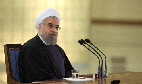 نشست خبری رئیس جمهور (تصاویر)