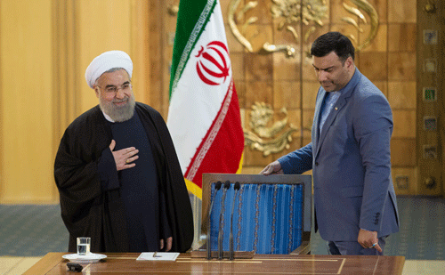 نشست خبری رئیس جمهور (تصاویر)