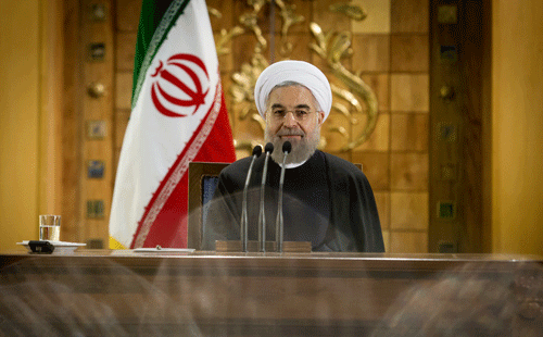 نشست خبری رئیس جمهور (تصاویر)