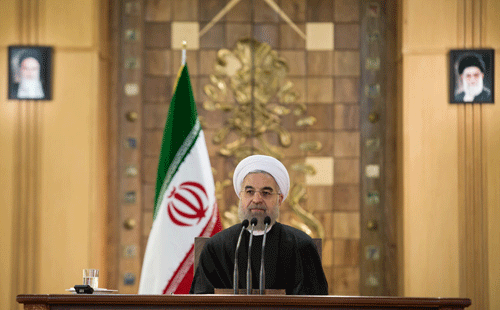 نشست خبری رئیس جمهور (تصاویر)