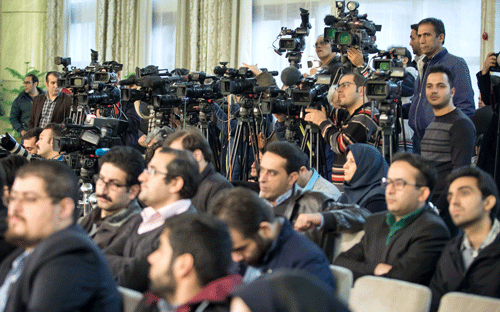 نشست خبری رئیس جمهور (تصاویر)
