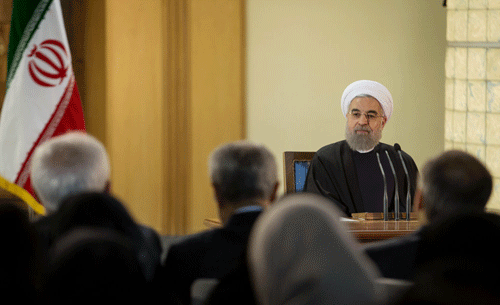 نشست خبری رئیس جمهور (تصاویر)