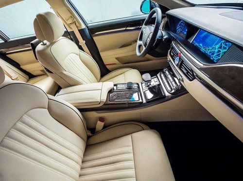 رونمایی از لوکسترین خودروی هیوندای (تصاویر) رونمایی از لوکسترین خودروی هیوندای (تصاویر)