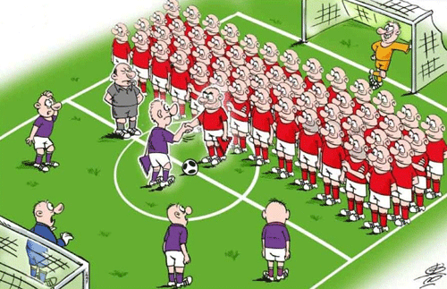 تایید صلاحیت کاندیداهای يك جناح سياسي در برابر جناحي ديگر /کاریکاتور