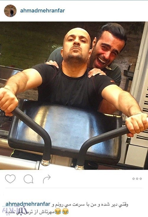 تصویر موتور عجیب بازیگر پایتخت!