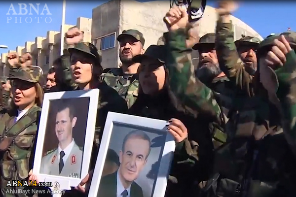 پیوستن زنان سوری داوطلب به ارتش سوریه (تصاویر)