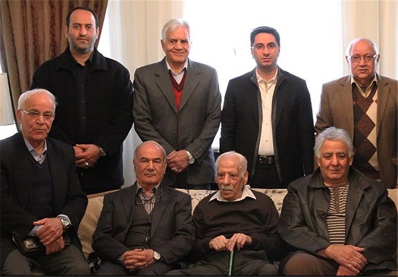 عیادت پیشکسوتان از بهمنش