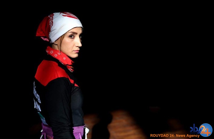 گزارش تصویری آسوشیتدپرس از بانوی سنگ نورد ایرانی