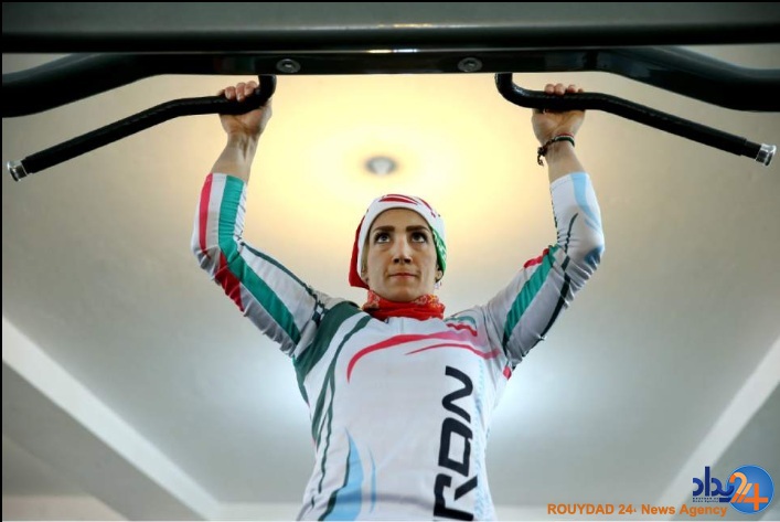 گزارش تصویری آسوشیتدپرس از بانوی سنگ نورد ایرانی