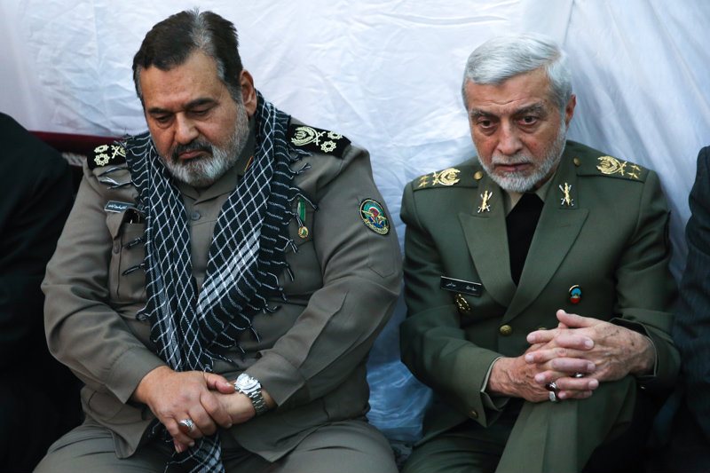 تشییع پیکر سرلشکر سلیمی - فرمانده پیشین ارتش